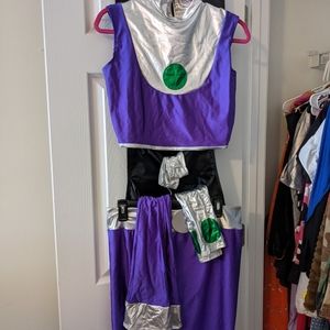 Starfire Teen Titans costume medium/large with accessories. ComicCon Cosplay DC